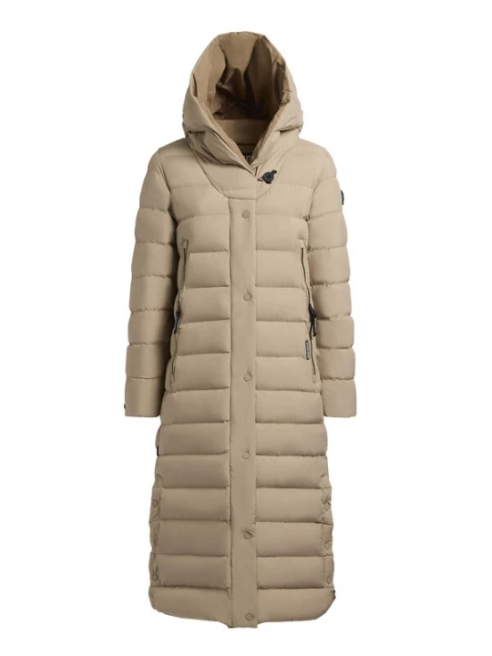 Foto van product khujo Wintermantel 'Teiva' beige / zwart
