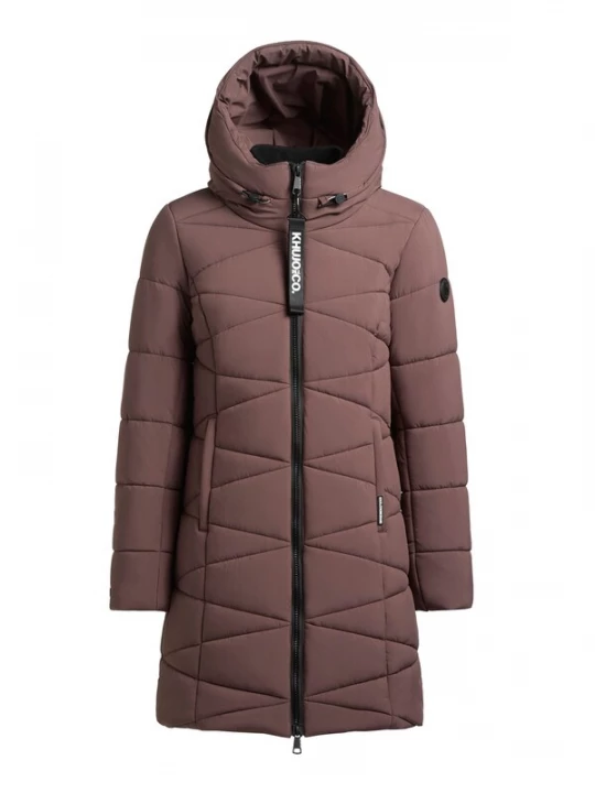 Foto van product khujo Wintermantel 'Tiff' mauve / zwart