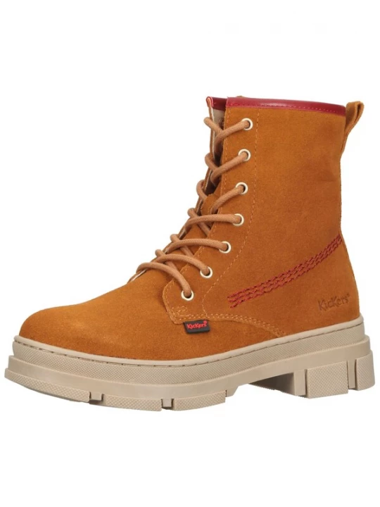 Foto van product Kickers Laarzen camel / rood