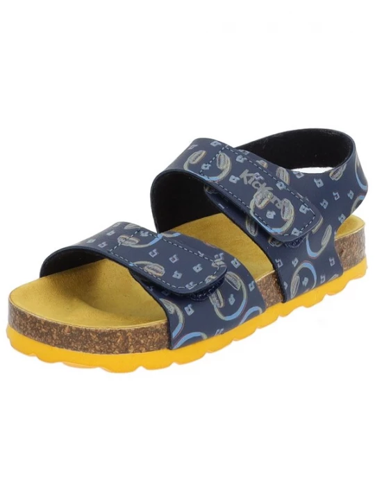 Foto van product Kickers Open schoenen blauw / grijs