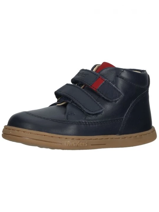 Foto van product Kickers Sneakers marine / donkerrood