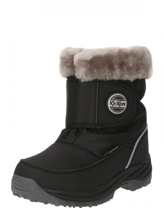 Foto van product Kickers Snowboots 'WPF' beige / zwart / wit