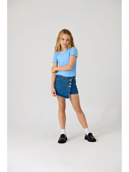 Foto van product KIDS ONLY GIRL Rok 'jenny' blauw denim