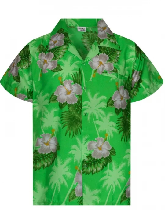 Foto van product King Kameha Overhemd 'Small Flower' groen