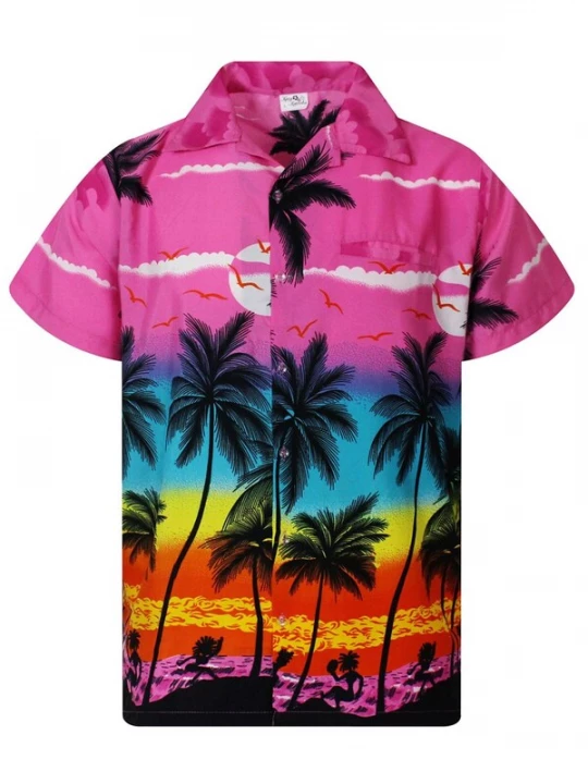 Foto van product King Kameha Shirt 'Beach Eclectic' pink