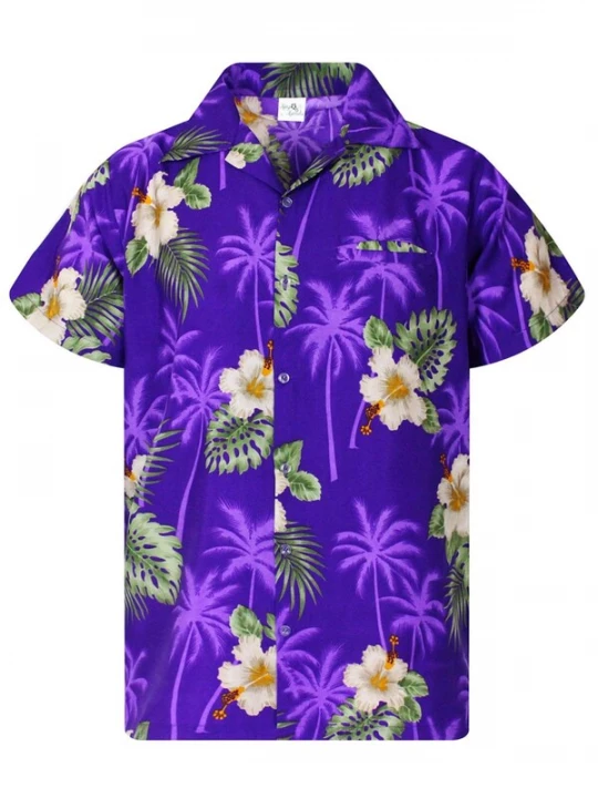 Foto van product King Kameha Shirt 'Small Flower' lila