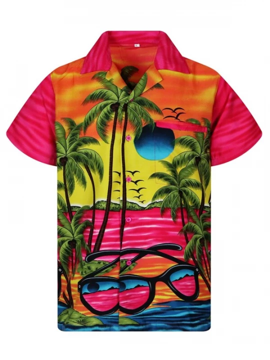 Foto van product King Kameha Shirt 'Sunglasses' pink