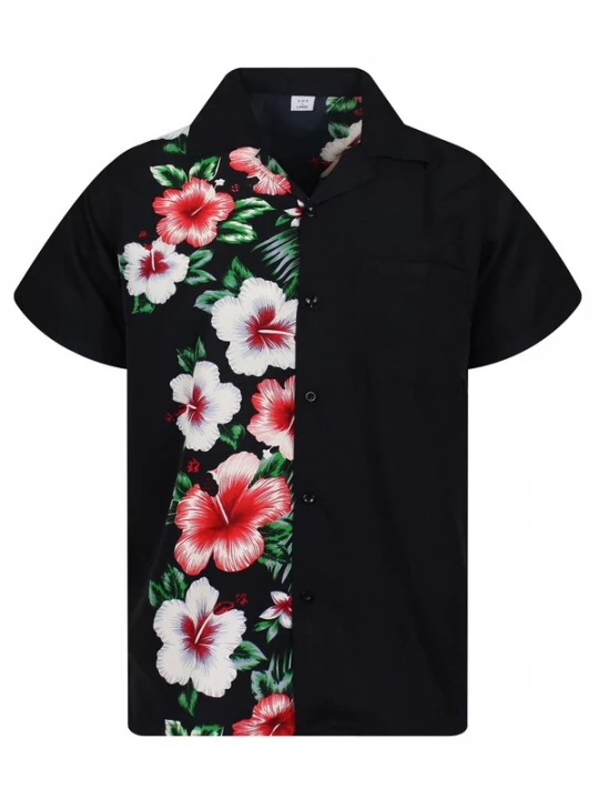 Foto van product King Kameha Shirt 'Wedding' zwart