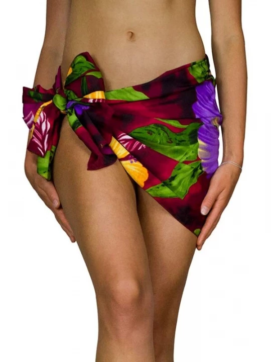 Foto van product King Kameha Strandlaken 'Big Flower' rood