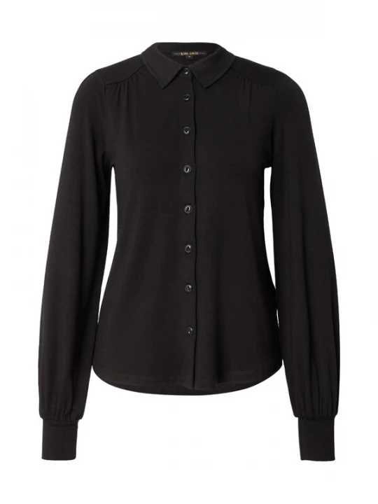 Foto van product King Louie Blouse 'Carina' zwart
