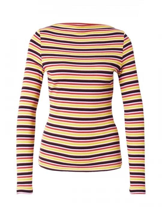 Foto van product King Louie Shirt 'Marina' geel / pink / rood / zwart