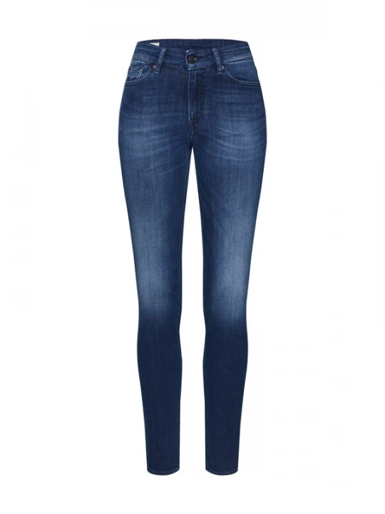 Foto van product Kings Of Indigo Jeans 'JUNO HIGH' blauw denim