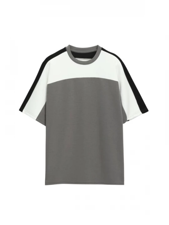 Foto van product KİP Shirt aardetinten / zwart / wit