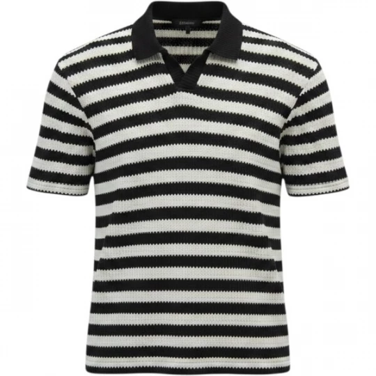 Foto van product KİP Shirt ecru / zwart