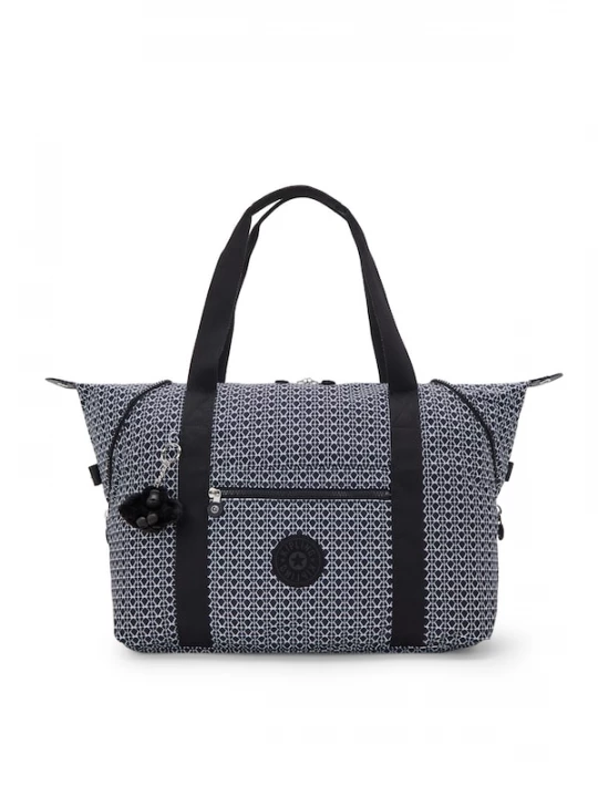 Foto van product KIPLING Reistas 'Art M' zwart / wit