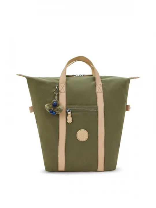 Foto van product KIPLING Rugzak 'New Art' beige / olijfgroen