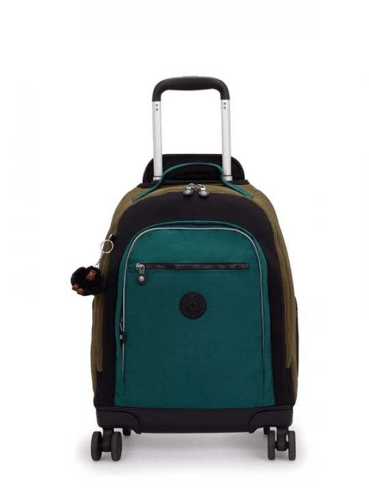 Foto van product KIPLING Rugzak 'New Zea' cognac / smaragd