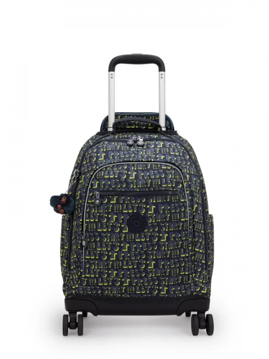 Foto van product KIPLING Rugzak 'New Zea' donkerblauw / limoen / zwart