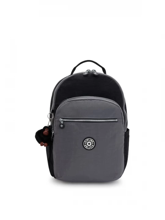 Foto van product KIPLING Rugzak 'Seoul College Extra' grijs / zwart