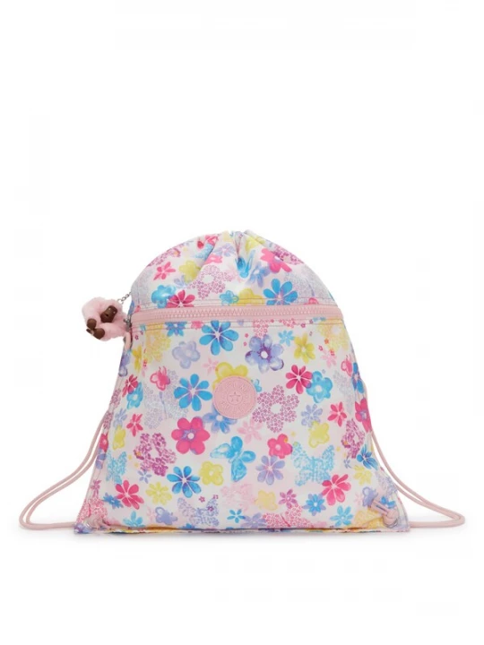 Foto van product KIPLING Rugzak 'Supertaboo' lichtblauw / geel / lichtlila / pink