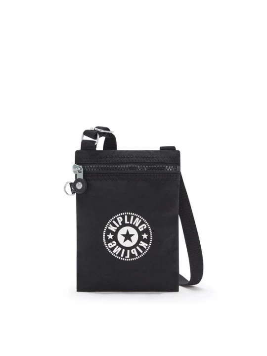 Foto van product KIPLING Schoudertas 'Afia' kobaltblauw / wit
