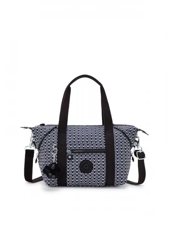 Foto van product KIPLING Schoudertas 'ART MINI' zwart / wit