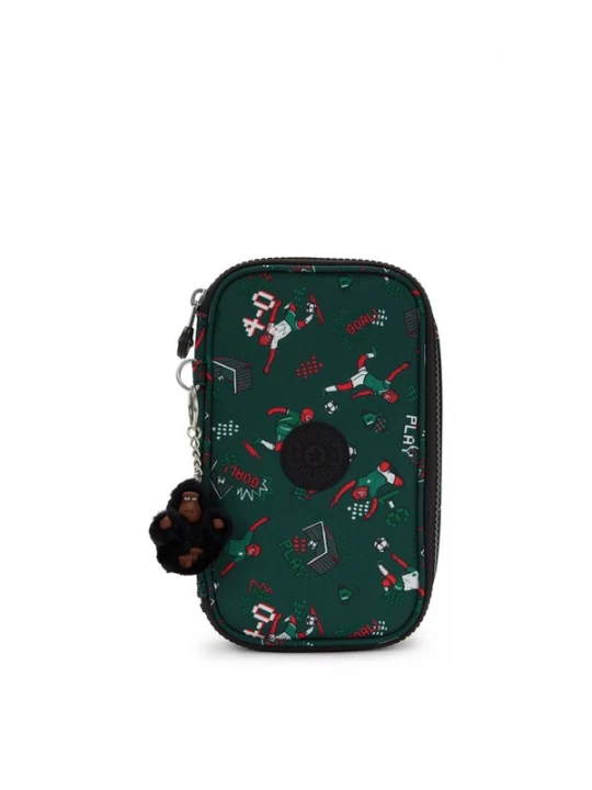 Foto van product KIPLING Tas donkergroen / rood / zwart / wit
