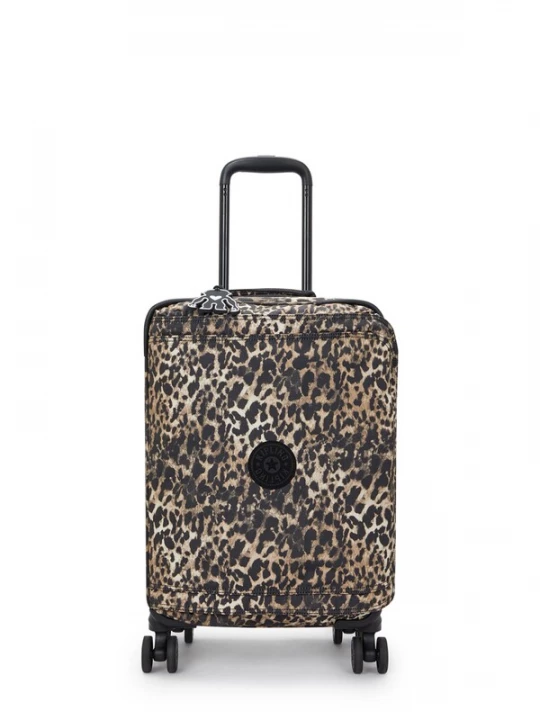 Foto van product KIPLING Trolley 'Spontaneous S' beige / lichtbruin / zwart