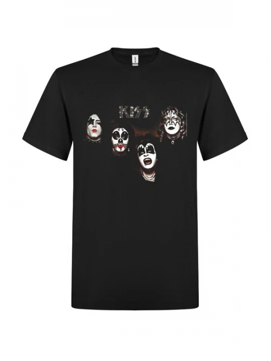 Foto van product Kiss Shirt 'Kiss - 1974 T-SHIRT' zwart