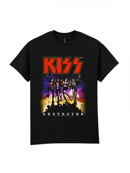 Foto van product Kiss Shirt 'Kiss - Destroyer album T-Shirt' zwart