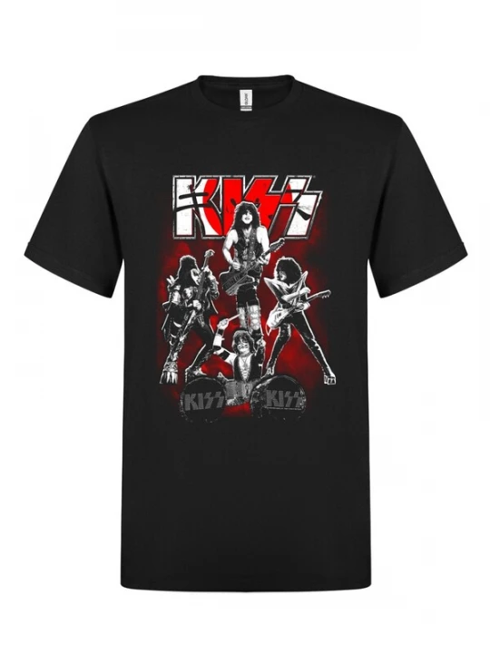 Foto van product Kiss Shirt 'Kiss Japan T-Shirt' zwart