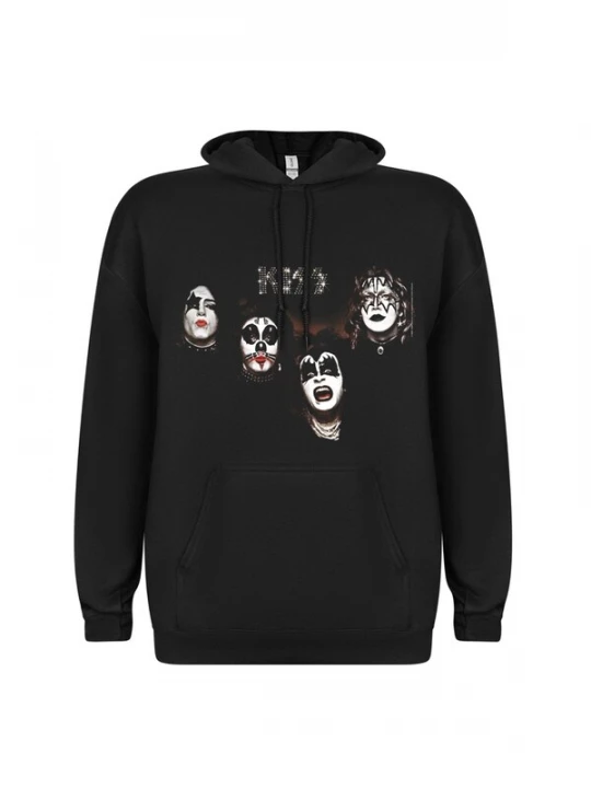 Foto van product Kiss Sweatshirt 'Kiss - 1974 Hoodie' zwart