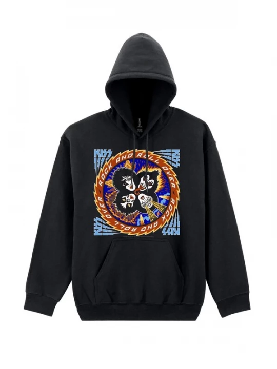 Foto van product Kiss Sweatshirt 'Rock And Roll Over' zwart
