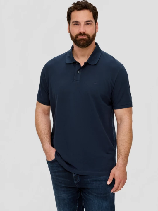 Foto van product Klassiek poloshirt s.Oliver blauw