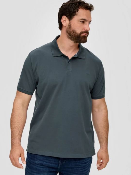 Foto van product Klassiek poloshirt s.Oliver grijs