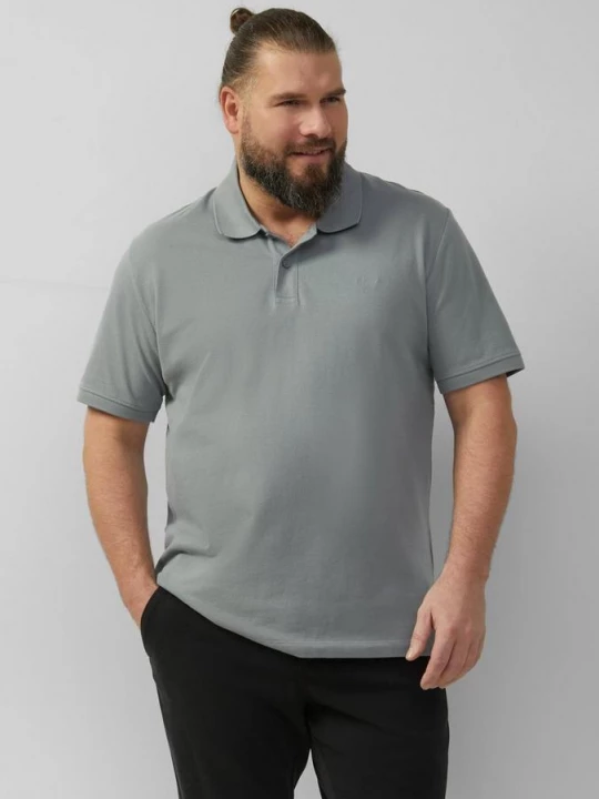 Foto van product Klassiek poloshirt s.Oliver grijs