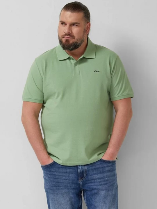 Foto van product Klassiek poloshirt s.Oliver groen