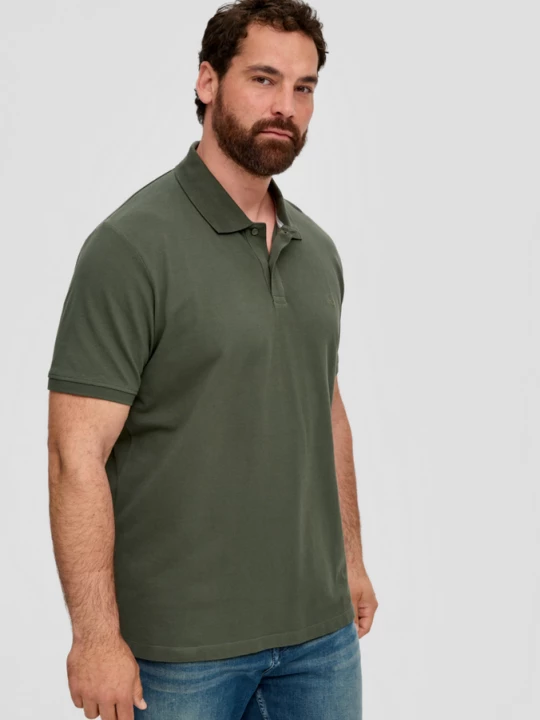 Foto van product Klassiek poloshirt s.Oliver olijfgroen