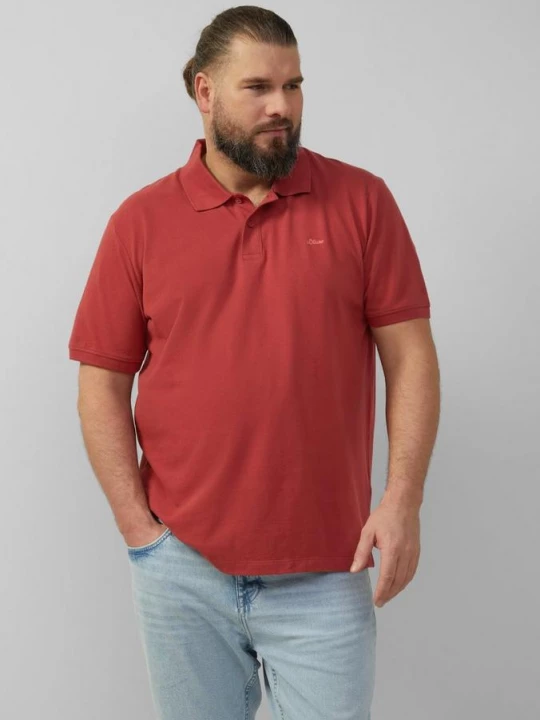 Foto van product Klassiek poloshirt s.Oliver rood