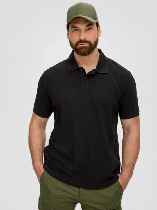 Foto van product Klassiek poloshirt s.Oliver zwart