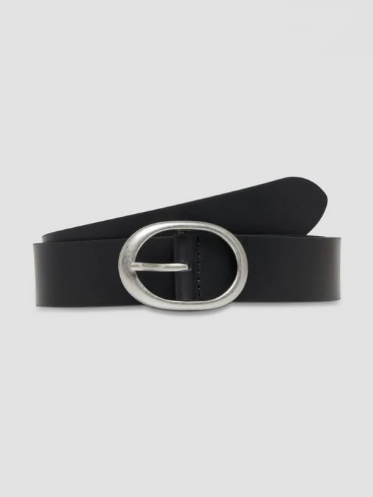 Foto van product Klassieke leren riem met gesp s.Oliver zwart