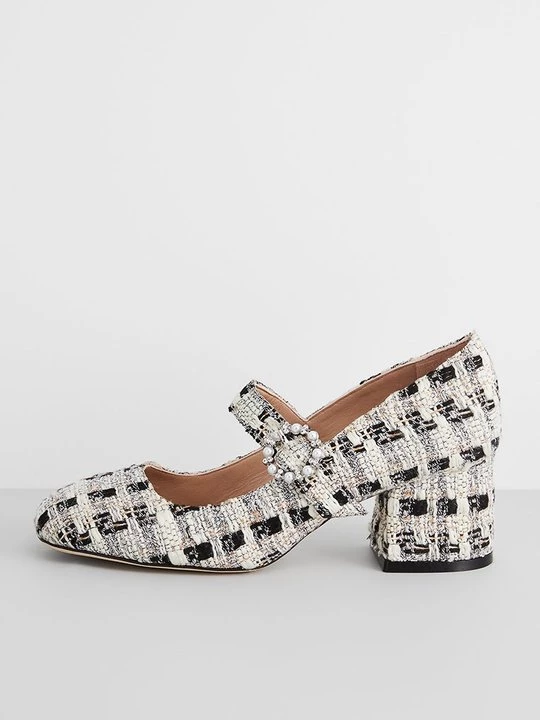Foto van product Klassieke pumps Stuart Weitzman crème