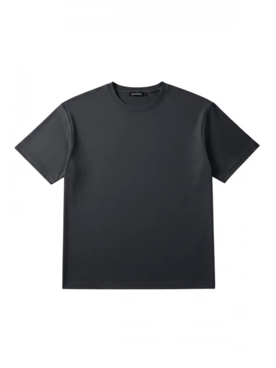 Foto van product Kleidermafia Shirt 'Loose Fit Basic T-shirt - Stormy Weather' grijs