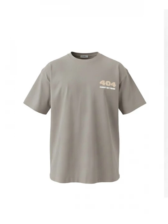 Foto van product Kleidermafia Shirt 'Oversize 404 T-shirt - Beige' beige