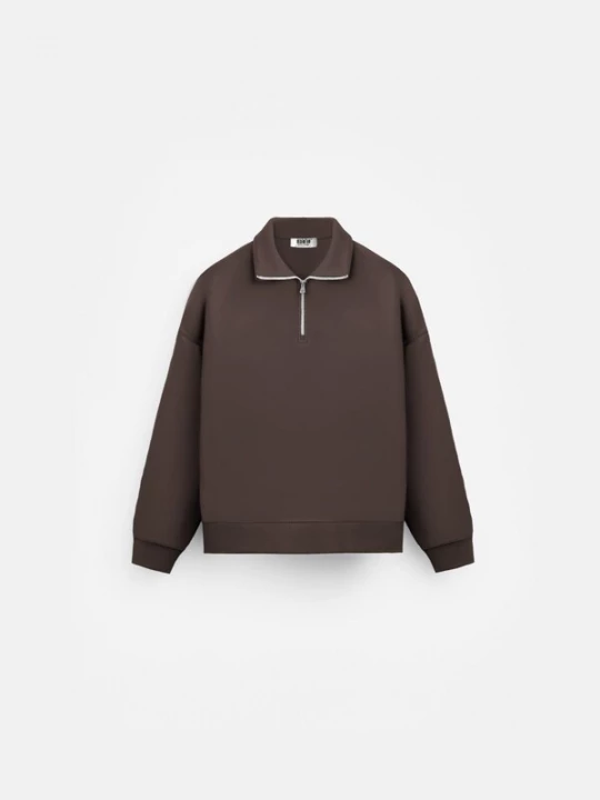 Foto van product Kleidermafia Sweatshirt 'Chocolate' bruin