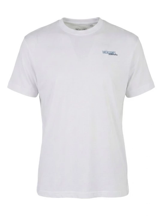 Foto van product Kleinigkeit Shirt 'Big Vacaciones' nachtblauw / opaal / wit