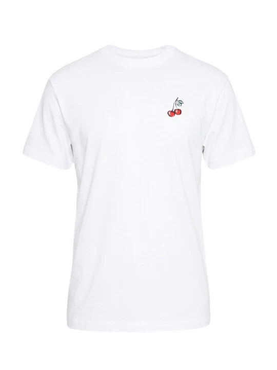 Foto van product Kleinigkeit Shirt 'Big Worm' ecru / rood / zwart / wit