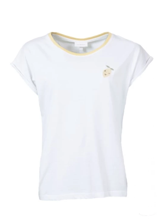 Foto van product Kleinigkeit Shirt 'Tutti Frutti' geel / wit