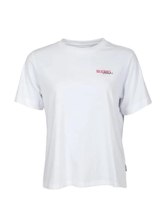 Foto van product Kleinigkeit Shirt 'Vacaciones' marine / rood / wit