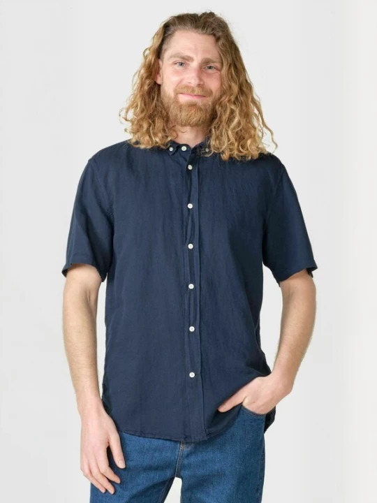 Foto van product Klitmøller Collective Overhemd ' Mikkel ' navy